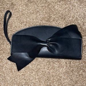 Black Bow tie Clutch by A New Day